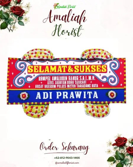 Papan Bunga Ucapan Selamat Bodang